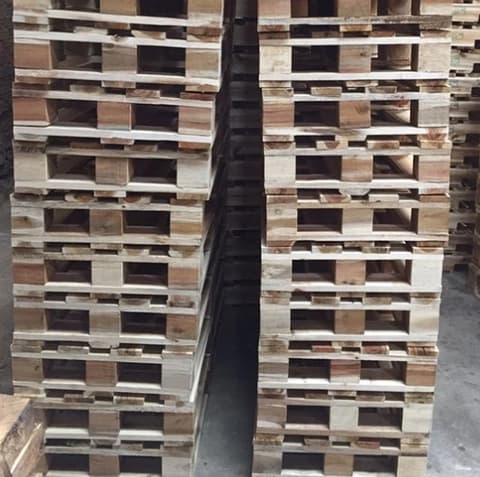 Pallet gỗ tràm 4 hướng